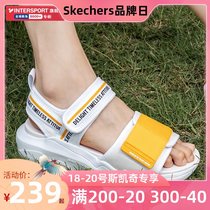  Skech womens shoes 2021 summer new velcro sports shoes casual beach shoes thick-soled sandals 88888346