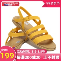 Crocs Crocs sports sandals womens shoes 2021 summer new breathable casual shoes beach sandals 206107