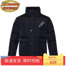 China Li Ning down clothes Wade artist DFT joint series Mens loose goose down jacket AYMR443
