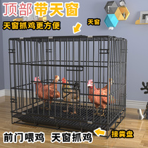 Chicken cage household small large extra large automatic dung cleaning duck goose poultry folding cage chicken house chicken cage