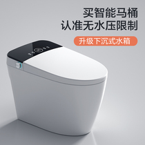 Fully automatic integrated water-free pressure limit with water tank electric remote control drying and heating household stool