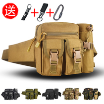 Tactical running bag Men Canvas Outdoor Sports Military Fans running bag Multi-function Mobile Phone Bag Luya Bao