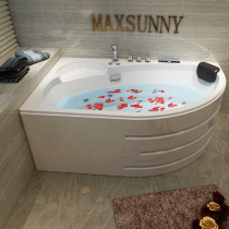 Bathtub acrylic adult triangular arched independent type knife cylinder home surf thermostatic small household shaped tub sector