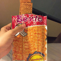 24 bags of Thai Bento superflavored squid fillets 5g dried squid shredded squid spicy sweet spicy imported Spicy Spicy Spicy slices