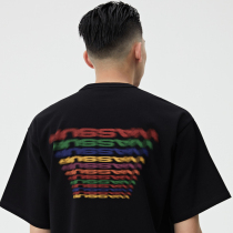 WASSUP Menswear Short Sleeve T-shirt Summer New Phantom Logo Round Collar Casual Loose Woman Official Flagship Store