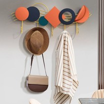 Creative Light Luxurious Entrance Door Xuan-Free Hanging Clothes Hanger Wall Wall-mounted Wall Entrance Door Rear Hangers Hood Hook Hood Hook Wall Accessories