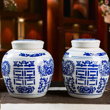 青花喜字罐盖子-青花喜字罐盖子促销价格、青花喜字罐盖子品牌- 淘宝