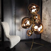 Nordic volcano lava living room sofa side floor lamp designer creative personality hotel model room decoration table lamp