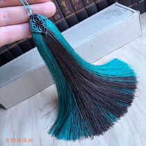 DIY ornament accessories Chinese knots knitted flat hat artificial true silk thread hoodie car pendant flow susciuzi