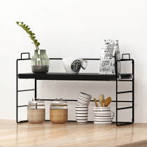 Dining table storage rack snack storage rack kitchen countertop table cup holder cup holder water Cup shelf