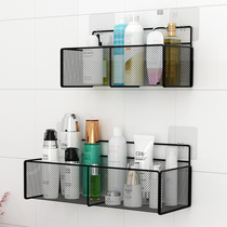 Toilet shelve Perforated Bathroom Wall-mounted Wall Containing Box Cosmetics Small Wall-mounted Wall Sticking Wall