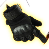 Outdoor Black Hawk tactical gloves CF gloves climbing anti-cut fighting half finger gloves gloves black casual gloves