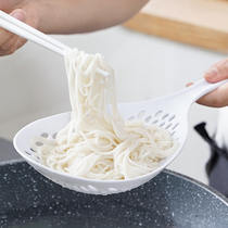 Sun-style bailing spoon ~ large number of high temperature resistant leaking spoon kitchenette domestic drain leaking nets for dumplings netting noodles with missing spoon