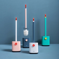 No dead corner toilet brush set hanging wall toilet long handle to dead corner toilet brush soft hair household cleaning brush