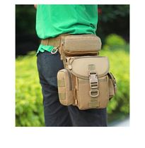 Reporter Photography Sports running bag Waterproof Riding Legs Bag Mens Outdoor Tactics Oxford Cloth Shoulder Bag Kit