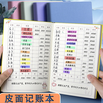 Bookkeeping book cash Daily store financial day detailed account family expenses household expenses notebook hand account Children Japanese primary school boys can put money personal pocket money