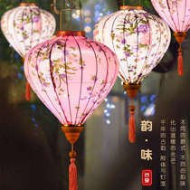 Antique lantern ornaments outdoor Chinese style decorative lights Spring Festival balcony handmade luminous Mid-Autumn Lantern Pendant