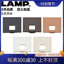 Sega Jini lamp Lampu line hole cover decorative cover square thread box desk thread hole 48mm