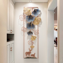 Living room wall decoration wall hanging piece bedroom porch aisle wall decoration iron light luxury metal wall decoration wall decoration