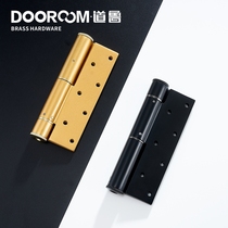 Tao Lu invisible dark background door hinge door closer hydraulic buffer spring hinge automatic door closing positioning hinge