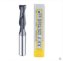 45 degrees XET overall alloy tungsten coated milling cutter 1 1 5 2 2 5 3*75mm * 100mm lengthen 2 Edge