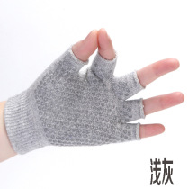 Yoga gloves female aerial Pilates non-slip open toe gloves Sports Fitness Cycling half finger gloves yoga supplies