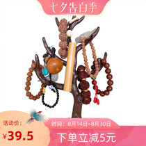 Creative hand string frame play storage frame Buddha bead bracelet necklace hanger home key ornament display rack