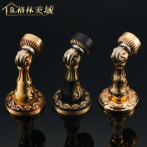 Green Meiyu all-copper pure copper door suction European-style ground-mounted wall-mounted door-absorbing strong magnetic ground-door door-stop