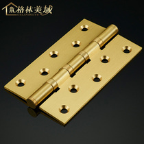 Greenmei full copper bearing silent hinge hinge pure copper hinge 5 inch 1 piece price