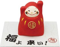 Spot Japan Kyoto Dragon Tiger as a fortune to recruit Fudharma daily desktop car ornaments wedding gifts