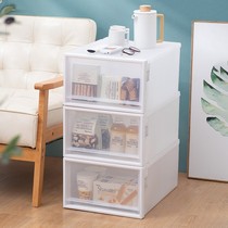 Simple storage cabinet home locker childrens clothes locker plastic free combination snack cabinet multi-level Cabinet