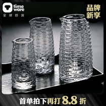 Personality creative Crystal Glass Household Wine Wine Wine dispenser restaurant small 100 ml