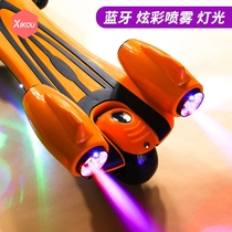 Childrens scooter Scooter 1-3-6-12 years old male and female children single pedal car baby spray pulley