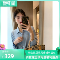 Gestational Maternity Spring Summer Fashion flutter with sex Removable Lining Style Long Sleeve Loose Blouse Pure Color Korean Version Shirt
