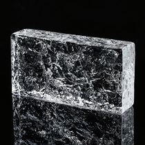 Partition fine grinding bedroom solid screen wall tile glass brick creative light transmission cultural wall bathroom bubble brick square