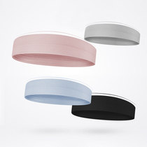 Yoga hair band female and male sweat belt sweat-absorbing sports headband Gym running headband Short hair bundle antiperspirant tide section