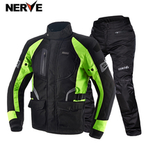 Nevnerve motorcycle riding suit suit men winter warm waterproof anti-drop locomotive suit rally suit Four Seasons