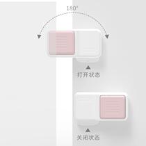 Anti-pinch hand door stop baby door card safety door clip windproof door plug children silicone door gear
