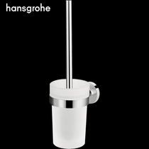 Hansgeya light luxury bathroom toilet toilet brush holder glass frosted home rack toilet brush Cup