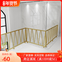 Wrought iron stair handrail indoor balcony guardrail fence home bay window railing attic decoration simple exterior customization