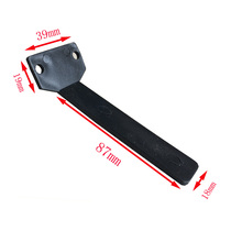 Baler plastic stainless steel belt press plate Yongchuang Disai strapping machine accessories pressure belt plate cow tail