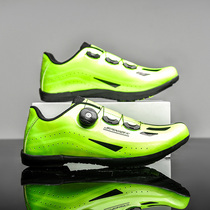 Mountain bike riding shoes men road bike four seasons knob professional hard bottom lock shoes dynamic bike shoes