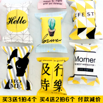 Japanese-style tissue set fabric tissue box paper bag paper cloth bag napkin set car cotton and hemp creative paper box