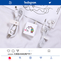 OPPO Reno3 K5 one plus 8 7T Pro Realmev15 x50 data line protective sheath winding wire rope