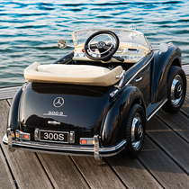  Mercedes-Benz classic car childrens electric car four-wheeled oversized with remote control baby toy child 4-wheeled car can sit
