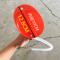Long transparent conduit plastic funnel auto repair oil leakage car motorcycle oil liquid funnel diameter 10CM
