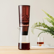 CAFEDE KONA Ice drip COFFEE pot Hand-brewed cold brew Ice drip pot Coffee appliance Drip filter ice brew coffee machine