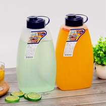 Japan imports cold water jug cold water jug plastic fridge drink juice bottle Home High temperature resistant ice water jug Large capacity