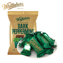 Whitaker whittakers Mint Dark Chocolate New Zealand Imported Pure Cocoa Butter Chocolate Block Bags