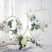 Nordic creative kindergarten Air ring charm Pendant Classroom layout Room wall shop decoration Pendant